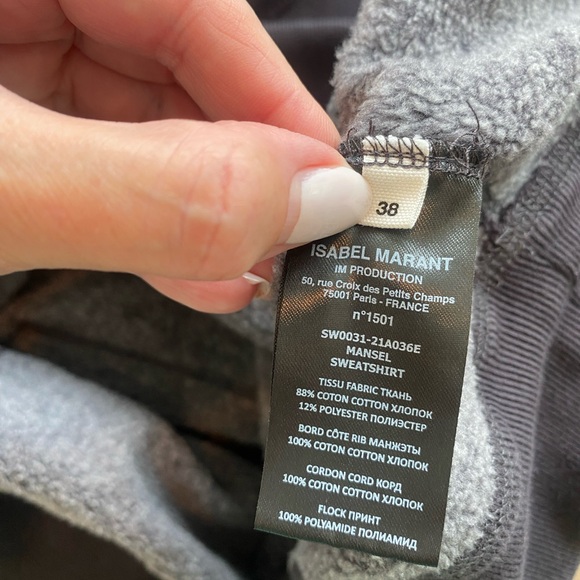 Isabel Marant Etoile Mansel Sweatshirt - Picture 8 of 9
